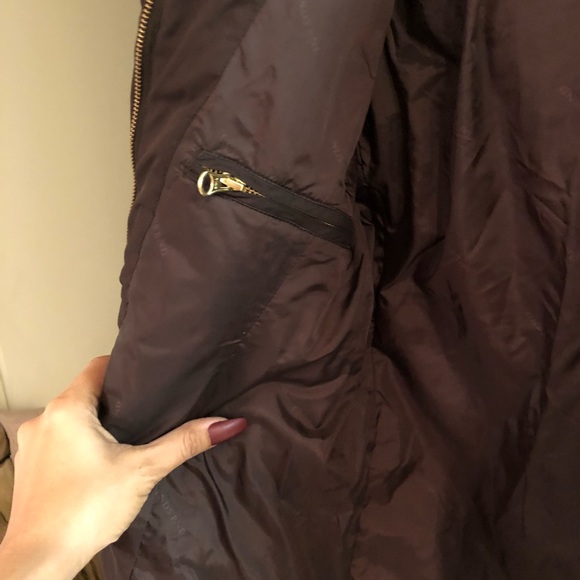 SALE 🎈WARM LANDS END BROWN PUFFER WARM COAT! - Picture 7 of 7